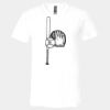 3005 - BELLA +CANVAS Unisex Jersey Short-Sleeve V-Neck T-Shirt Thumbnail