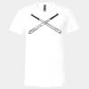 3005 - BELLA +CANVAS Unisex Jersey Short-Sleeve V-Neck T-Shirt Thumbnail