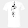 3005 - BELLA +CANVAS Unisex Jersey Short-Sleeve V-Neck T-Shirt Thumbnail