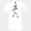 3005 - BELLA +CANVAS Unisex Jersey Short-Sleeve V-Neck T-Shirt Thumbnail
