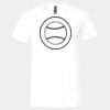 3005 - BELLA +CANVAS Unisex Jersey Short-Sleeve V-Neck T-Shirt Thumbnail