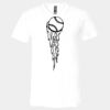 3005 - BELLA +CANVAS Unisex Jersey Short-Sleeve V-Neck T-Shirt Thumbnail