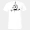 3005 - BELLA +CANVAS Unisex Jersey Short-Sleeve V-Neck T-Shirt Thumbnail