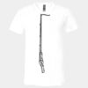 3005 - BELLA +CANVAS Unisex Jersey Short-Sleeve V-Neck T-Shirt Thumbnail