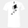 3005 - BELLA +CANVAS Unisex Jersey Short-Sleeve V-Neck T-Shirt Thumbnail