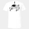 3005 - BELLA +CANVAS Unisex Jersey Short-Sleeve V-Neck T-Shirt Thumbnail