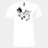 3005 - BELLA +CANVAS Unisex Jersey Short-Sleeve V-Neck T-Shirt Thumbnail