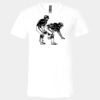 3005 - BELLA +CANVAS Unisex Jersey Short-Sleeve V-Neck T-Shirt Thumbnail