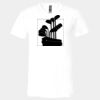 3005 - BELLA +CANVAS Unisex Jersey Short-Sleeve V-Neck T-Shirt Thumbnail