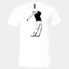 3005 - BELLA +CANVAS Unisex Jersey Short-Sleeve V-Neck T-Shirt Thumbnail