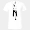 3005 - BELLA +CANVAS Unisex Jersey Short-Sleeve V-Neck T-Shirt Thumbnail
