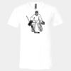 3005 - BELLA +CANVAS Unisex Jersey Short-Sleeve V-Neck T-Shirt Thumbnail