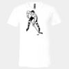 3005 - BELLA +CANVAS Unisex Jersey Short-Sleeve V-Neck T-Shirt Thumbnail