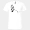 3005 - BELLA +CANVAS Unisex Jersey Short-Sleeve V-Neck T-Shirt Thumbnail