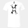 3005 - BELLA +CANVAS Unisex Jersey Short-Sleeve V-Neck T-Shirt Thumbnail