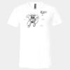 3005 - BELLA +CANVAS Unisex Jersey Short-Sleeve V-Neck T-Shirt Thumbnail