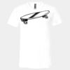 3005 - BELLA +CANVAS Unisex Jersey Short-Sleeve V-Neck T-Shirt Thumbnail