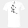 3005 - BELLA +CANVAS Unisex Jersey Short-Sleeve V-Neck T-Shirt Thumbnail