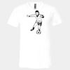 3005 - BELLA +CANVAS Unisex Jersey Short-Sleeve V-Neck T-Shirt Thumbnail