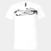 3005 - BELLA +CANVAS Unisex Jersey Short-Sleeve V-Neck T-Shirt Thumbnail