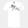 3005 - BELLA +CANVAS Unisex Jersey Short-Sleeve V-Neck T-Shirt Thumbnail