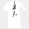 3005 - BELLA +CANVAS Unisex Jersey Short-Sleeve V-Neck T-Shirt Thumbnail