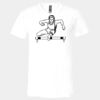 3005 - BELLA +CANVAS Unisex Jersey Short-Sleeve V-Neck T-Shirt Thumbnail