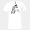 3005 - BELLA +CANVAS Unisex Jersey Short-Sleeve V-Neck T-Shirt Thumbnail