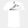 3005 - BELLA +CANVAS Unisex Jersey Short-Sleeve V-Neck T-Shirt Thumbnail