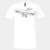 3005 - BELLA +CANVAS Unisex Jersey Short-Sleeve V-Neck T-Shirt Thumbnail
