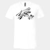 3005 - BELLA +CANVAS Unisex Jersey Short-Sleeve V-Neck T-Shirt Thumbnail