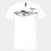 3005 - BELLA +CANVAS Unisex Jersey Short-Sleeve V-Neck T-Shirt Thumbnail