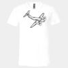 3005 - BELLA +CANVAS Unisex Jersey Short-Sleeve V-Neck T-Shirt Thumbnail