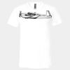 3005 - BELLA +CANVAS Unisex Jersey Short-Sleeve V-Neck T-Shirt Thumbnail