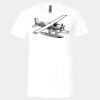 3005 - BELLA +CANVAS Unisex Jersey Short-Sleeve V-Neck T-Shirt Thumbnail