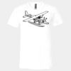 3005 - BELLA +CANVAS Unisex Jersey Short-Sleeve V-Neck T-Shirt Thumbnail