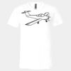 3005 - BELLA +CANVAS Unisex Jersey Short-Sleeve V-Neck T-Shirt Thumbnail