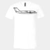 3005 - BELLA +CANVAS Unisex Jersey Short-Sleeve V-Neck T-Shirt Thumbnail