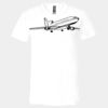 3005 - BELLA +CANVAS Unisex Jersey Short-Sleeve V-Neck T-Shirt Thumbnail