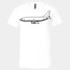 3005 - BELLA +CANVAS Unisex Jersey Short-Sleeve V-Neck T-Shirt Thumbnail