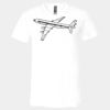 3005 - BELLA +CANVAS Unisex Jersey Short-Sleeve V-Neck T-Shirt Thumbnail