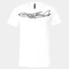 3005 - BELLA +CANVAS Unisex Jersey Short-Sleeve V-Neck T-Shirt Thumbnail