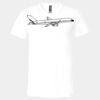 3005 - BELLA +CANVAS Unisex Jersey Short-Sleeve V-Neck T-Shirt Thumbnail