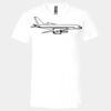 3005 - BELLA +CANVAS Unisex Jersey Short-Sleeve V-Neck T-Shirt Thumbnail