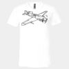 3005 - BELLA +CANVAS Unisex Jersey Short-Sleeve V-Neck T-Shirt Thumbnail