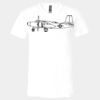 3005 - BELLA +CANVAS Unisex Jersey Short-Sleeve V-Neck T-Shirt Thumbnail