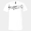 3005 - BELLA +CANVAS Unisex Jersey Short-Sleeve V-Neck T-Shirt Thumbnail