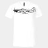 3005 - BELLA +CANVAS Unisex Jersey Short-Sleeve V-Neck T-Shirt Thumbnail