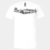 3005 - BELLA +CANVAS Unisex Jersey Short-Sleeve V-Neck T-Shirt Thumbnail