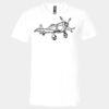 3005 - BELLA +CANVAS Unisex Jersey Short-Sleeve V-Neck T-Shirt Thumbnail